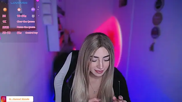 channel blondee online show from 02/12/26, 08:48