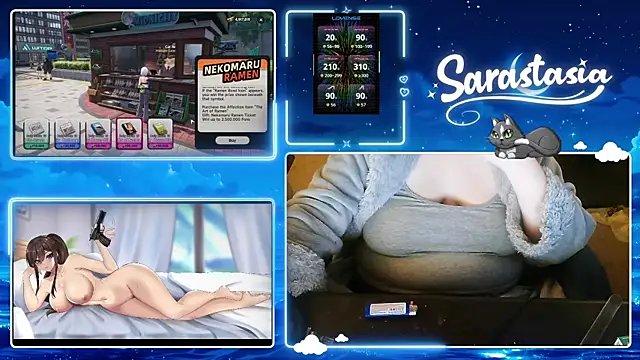 Snapshot of Sarastasia417 chatting on 07/08/26, 07:29 Sarastasia417 online show from 07/08/26, 07:29