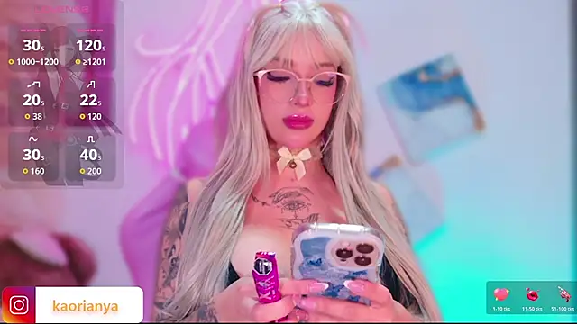 kaorianya online show from 02/23/26, 12:09