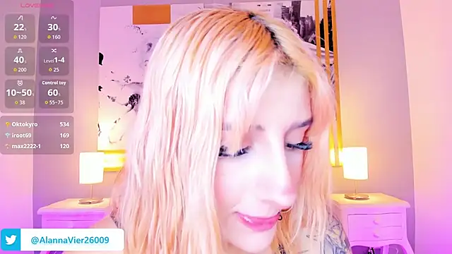 Snapshot of AlannaViera chatting on 07/10/26, 03:25 AlannaViera online show from 07/10/26, 03:25