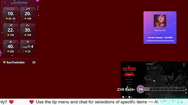 RileySynn online show from 07/12/26, 06:10