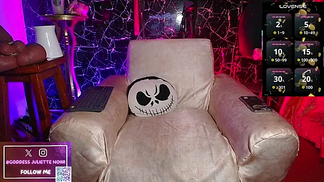 GoddessJulietteNoiir online show from 06/16/26, 11:02