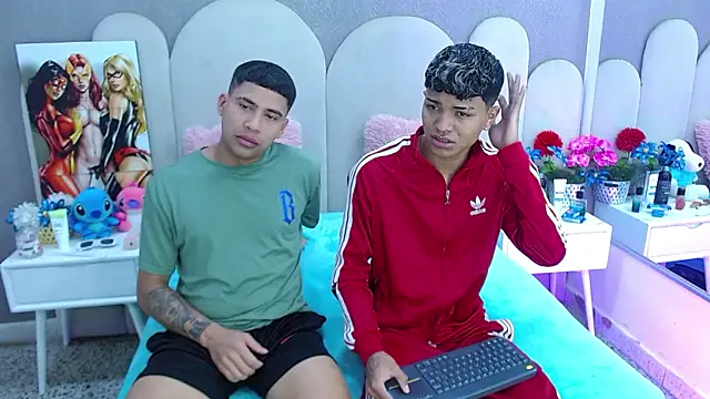 party duo boys online show from 03/05/26, 03:24