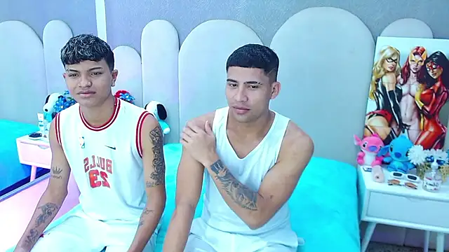 party duo boys online show from 03/07/26, 03:25