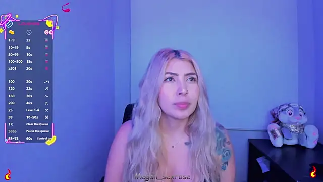 Megan sexrosse online show from 04/07/26, 04:24