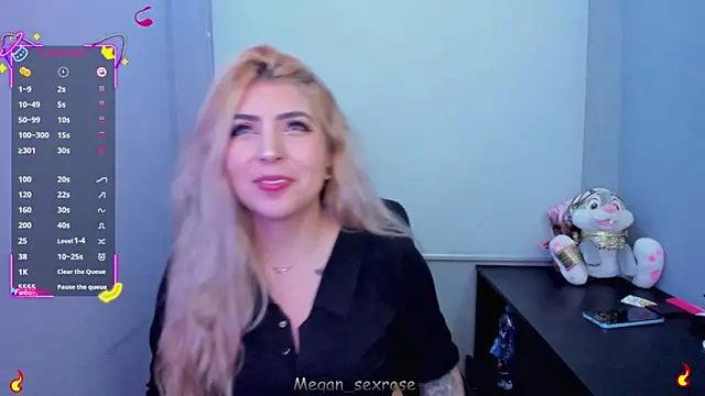 Megan sexrosse online show from 04/16/26, 04:02