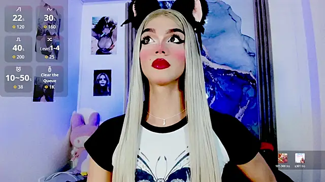blonde queen- online show from 05/15/26, 09:44