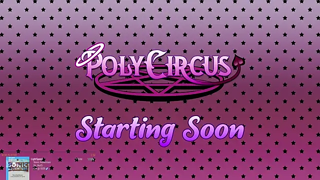 Snapshot of PolyCircus chatting on 06/19/26, 02:27 PolyCircus online show from 06/19/26, 02:27