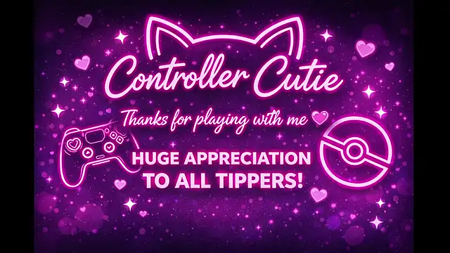Snapshot of Controllercutie chatting on 04/14/26, 02:45 Controllercutie online show from 04/14/26, 02:45