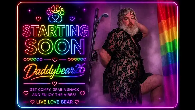 Snapshot of Daddybear26 chatting on 06/15/26, 05:15 Daddybear26 online show from 06/15/26, 05:15