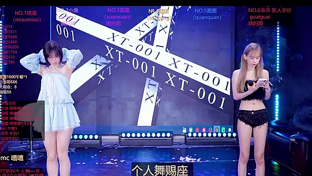 Snapshot of Xt-001 chatting on 06/14/26, 11:18 Xt-001 online show from 06/14/26, 11:18
