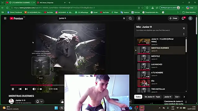 Snapshot of Patrick_Games chatting on 07/11/26, 11:57 Patrick Games online show from 07/11/26, 11:57