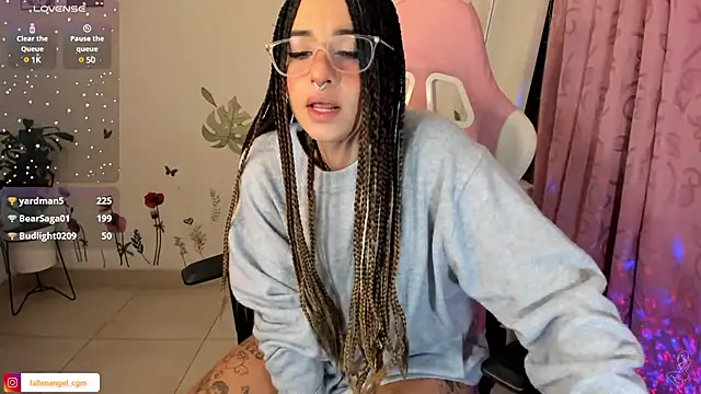 Fallengangel online show from 01/30/25, 09:25