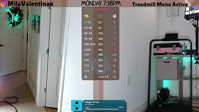 MilaValentina online show from 12/02/25, 12:38