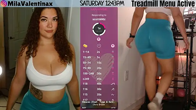 Snapshot of MilaValentina chatting on 05/23/26, 04:44 MilaValentina online show from 05/23/26, 04:44