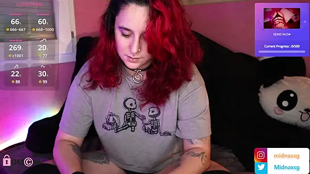 midnaxsg online show from 01/09/25, 06:57