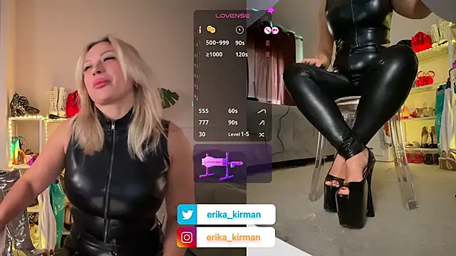 Erika Kirman online show from 01/31/25, 03:22