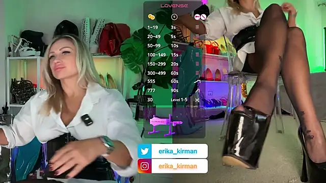Erika Kirman online show from 09/26/25, 01:15