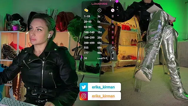 Erika Kirman online show from 01/09/26, 02:31