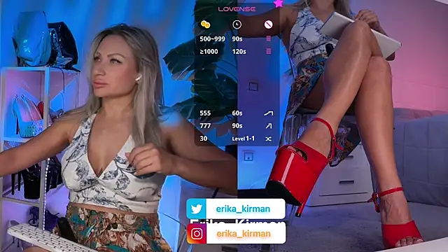Erika Kirman online show from 07/04/26, 11:16