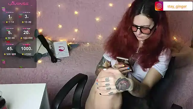 Ginger Stay online show from 03/02/25, 07:56