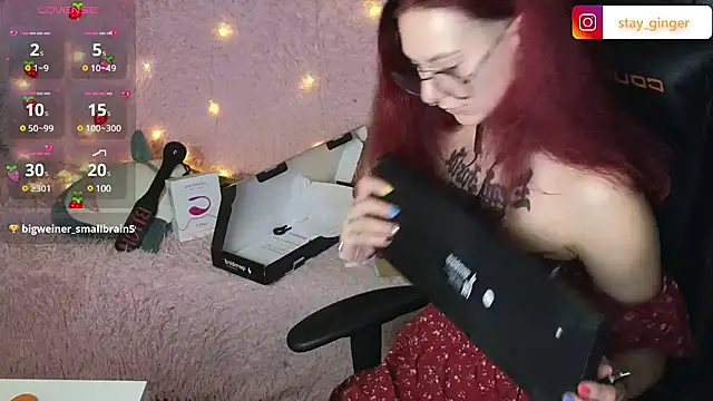 Ginger Stay online show from 03/08/25, 10:11