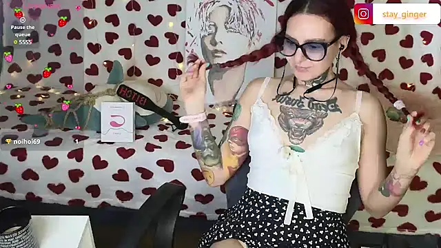 Ginger Stay online show from 03/22/25, 07:15