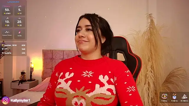 Snapshot of KallyMyller1 chatting on 12/24/24, 09:44 KallyMyller1 online show from 12/24/24, 09:44