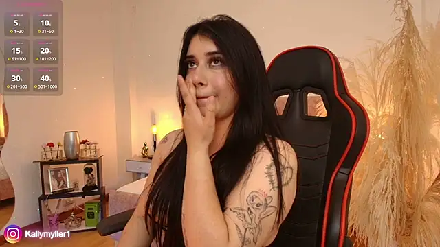 Snapshot of KallyMyller1 chatting on 01/26/25, 01:09 KallyMyller1 online show from 01/26/25, 01:09