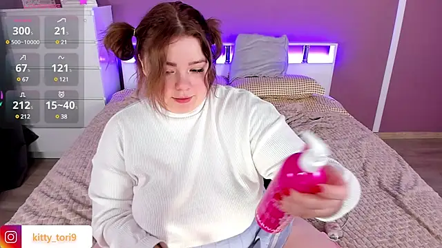 Tori cat online show from 01/18/25, 01:08