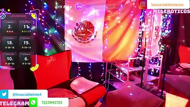 LaInsaciableIntensa online show from 11/07/25, 01:49