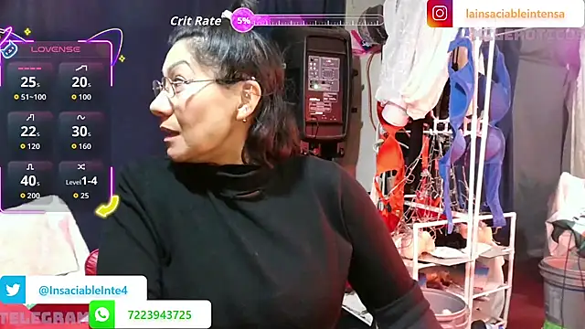 LaInsaciableIntensa online show from 02/25/26, 02:21