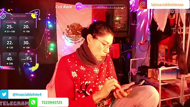 LaInsaciableIntensa online show from 04/23/26, 01:51