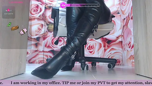 Karina Mistress online show from 12/20/25, 08:05