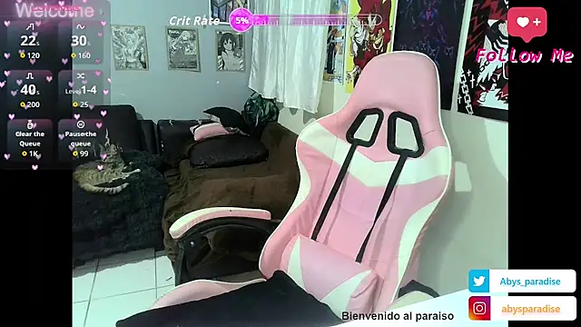 Snapshot of Abysparadise chatting on 10/17/25, 04:15 Abysparadise online show from 10/17/25, 04:15