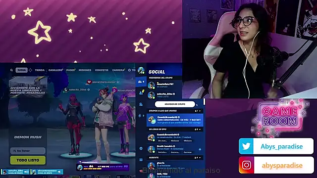 Snapshot of Abysparadise chatting on 10/19/25, 04:35 Abysparadise online show from 10/19/25, 04:35