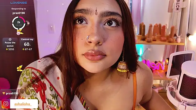 Snapshot of ashalisha chatting on 12/16/25, 02:33 ashalisha online show from 12/16/25, 02:33