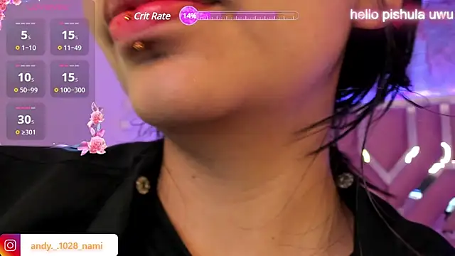 Snapshot of Nami_usagi chatting on 01/22/25, 05:17 Nami usagi online show from 01/22/25, 05:17