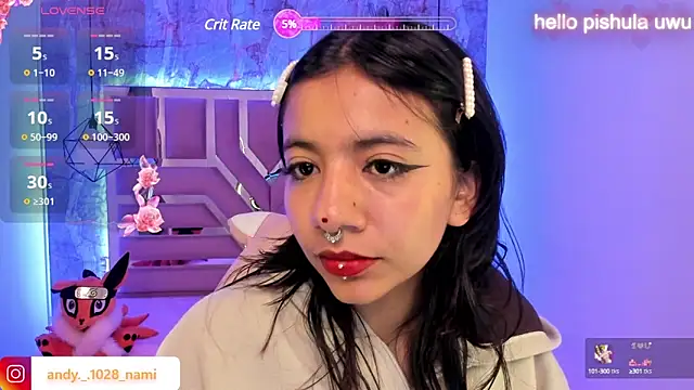 Snapshot of Nami_usagi chatting on 01/31/25, 12:18 Nami usagi online show from 01/31/25, 12:18