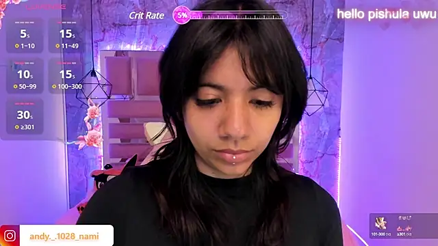 Snapshot of Nami_usagi chatting on 02/01/25, 12:37 Nami usagi online show from 02/01/25, 12:37