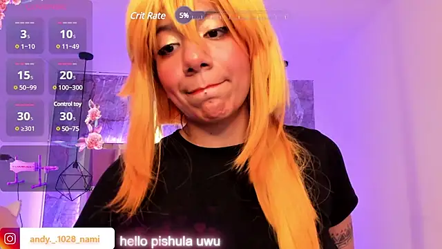 Snapshot of Nami_usagi chatting on 02/21/25, 12:39 Nami usagi online show from 02/21/25, 12:39