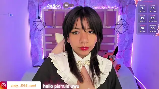 Snapshot of Nami_usagi chatting on 02/27/25, 02:54 Nami usagi online show from 02/27/25, 02:54