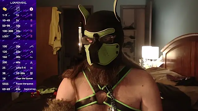 kinkywolf429 online show from 11/16/25, 10:15