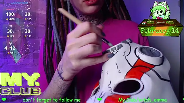 Witch Emma online show from 02/14/26, 08:22