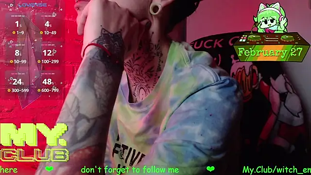 Witch Emma online show from 02/27/26, 08:42