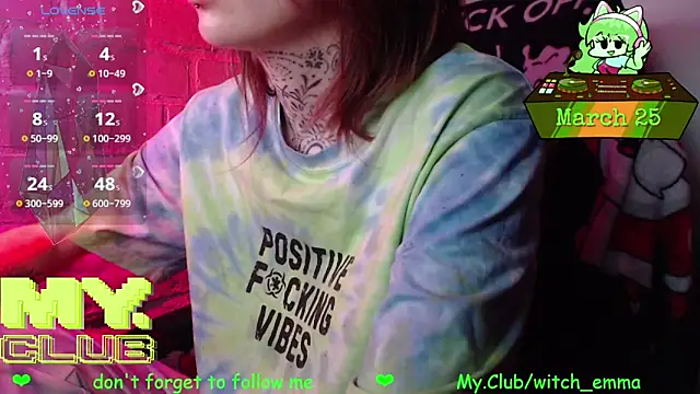 Witch Emma online show from 03/25/26, 09:15