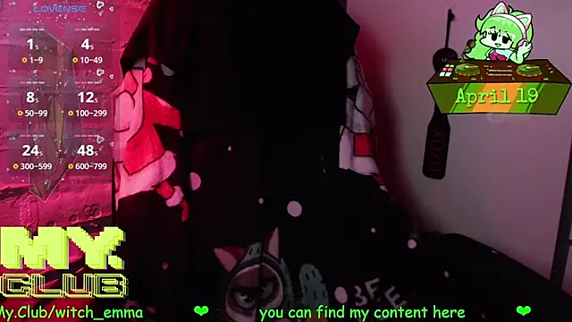 Witch Emma online show from 04/19/26, 06:10