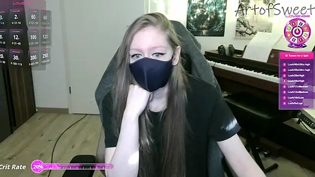 ArtofSweet online show from 04/10/26, 05:28