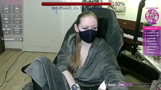Snapshot of ArtofSweet chatting on 04/26/26, 06:27 ArtofSweet online show from 04/26/26, 06:27