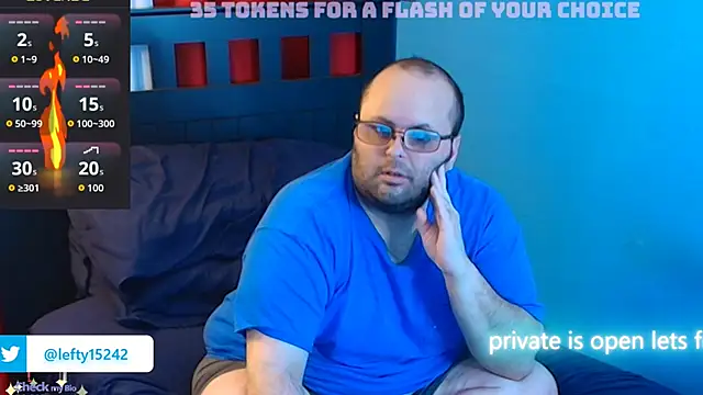 lefty15242 online show from 10/16/25, 03:07